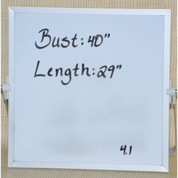 J. Jill Ladies Pintuck 3/4 Roll Tab Sleeve V-Neck Blouse Top Size M Blue & White - Picture 13 of 13